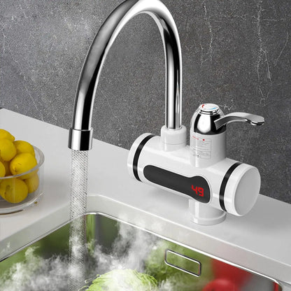 Instant 360° Electric Water Heating Tap | Hot And Cold Water Geyser with LED Display